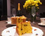A picture of step 3 of Fluffy Orange and Chocolate Cake.