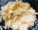 A picture of step 1 of Coconut Barfi.