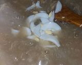 A picture of step 6 of Chicken corn soup🍲.