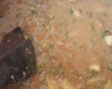 A picture of step 12 of Coconut green peas with potatoes.