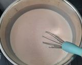Foto langkah ke 5 dari resep Puding Roti Tawar Coklat dan Saos vla.