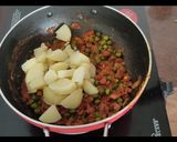 A picture of step 8 of Spicy Tawa pulao.