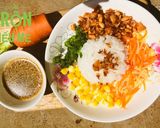 Hình bước làm 1 của món Cơm trộn kiểu mẹ
