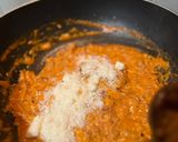 Foto del paso 6 de la receta: Pasta cremosa con atún y tomate