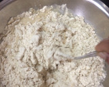 A picture of step 1 of No mess Roti Dough(opos method).