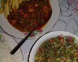 عکس مرحله 2 از دستور خورش لوبیا