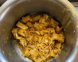 A picture of step 6 of Jackfruit Biryani.