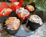 Une image de l'étape 9 de MUFFINS 🧁🍒CHERRY BLOSSOM🍒BLUBERRIES🫐🫐.