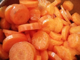 Sopa de manzana y zanahoria