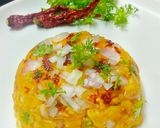 A picture of step 7 of Aloo Bharta.