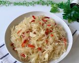 Foto langkah ke 4 dari resep Tumis Pepaya Muda.