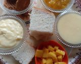 मैंगो कस्टर्ड ट्रिफल पुडिंग (Mango custard trifle pudding recipe in hindi) रेसिपी चरण 2 फोटो