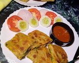 চিকেন মোঘলাই পরোটা(Chicken Mughlai Porota recipe in bengali) রেসিপির ধাপ 5 ছবি