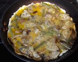 Foto del paso 1 de la receta: Tortilla de verduras verdes