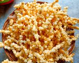 A picture of step 5 of Sabudana Chakri.