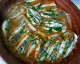 Foto del paso 20 de la receta: Tajine de boquerones en salsa de berenjena asada y tomates
