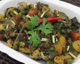 Kumro Shaag Chorchori (Pumpkin Leaves Curry) recipe step 6 photo