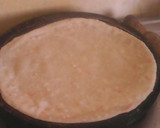 A picture of step 6 of Coconut & carrot chapati#Theme challenge.