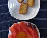 Foto del paso 7 de la receta: Crutones de tomate cherry y supremas de cítricos
