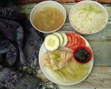 Foto langkah ke 7 dari resep Nasi Ayam Hainan *Magicom (#PR_AsianFood).