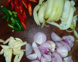Foto langkah ke 1 dari resep Tumis Sawi Berkuah.