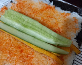 Foto langkah ke 4 dari resep Kimbab Nasi Uduk Oseng Tempe.