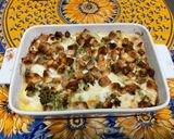 Une image de l'étape 12 de Flan de chou romanesco au porc et parmesan.