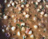 A picture of step 8 of Kabuli Chana Biryani /Chickpea Biryani.
