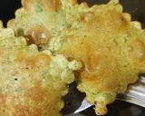 A picture of step 6 of Square Methi Masala Poori.
