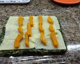 Foto del paso 4 de la receta: Arrollado de espinacas, con salsa cremosa de calabaza