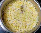 A picture of step 2 of Sweet Pongal (Sakkrai Pongal).