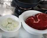 Hình bước làm 1 của món Món steak, bông cãi nướng và nấm sò