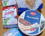 Epres, banános, mascarponés, tejszínes torta recept fázis 4 fotója