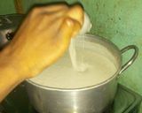 A picture of step 1 of Kunun gyada.