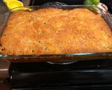 A picture of step 10 of 3 pepper Tamale Pie.