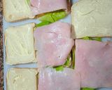 Foto del paso 5 de la receta: Sándwich de Choclo, Jamón, Lechuga y Aceitunas