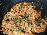 Berenjena rellena de verduras! 🍆