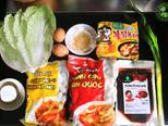 Bánh gạo sốt cay Hàn Quốc tokbokki bước làm 1 hình