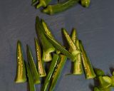 A picture of step 1 of ★ Okra with Nori Seaweed ★.