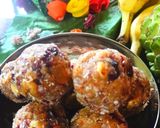 A picture of step 4 of Makhana dryfruit ladoo.