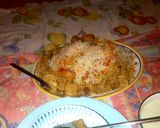 A picture of step 8 of Biryani.