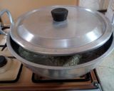 A picture of step 4 of Lauki ka Halwa.