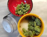 🌲Fenyőrügy, fenyőcukor, fenyőszirup, ágyazott méz recept fázis 1 fotója