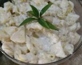 A picture of step 6 of Macorani salad.