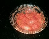 A picture of step 3 of Chicken tikka 3 colour recipe.