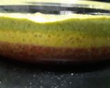 A picture of step 6 of Rainbow Dhokla.