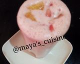 A picture of step 2 of Watermelon orange shake.