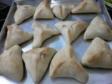 Roti Arab isi Bayam