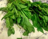 A picture of step 1 of Sai Bhaji.
