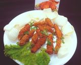 A picture of step 2 of Crispy chicken strips.